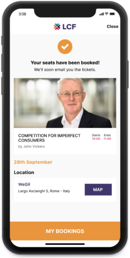 Lear Competition Festival app mockup 5