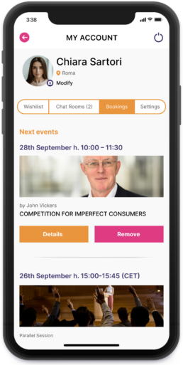 Lear Competition Festival app mockup 7