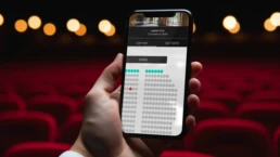 iPhone in a theatre venue